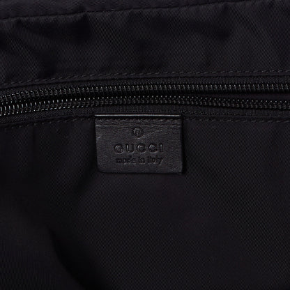 Gucci Guccissima Nylon Briefcase Black 7 of 8