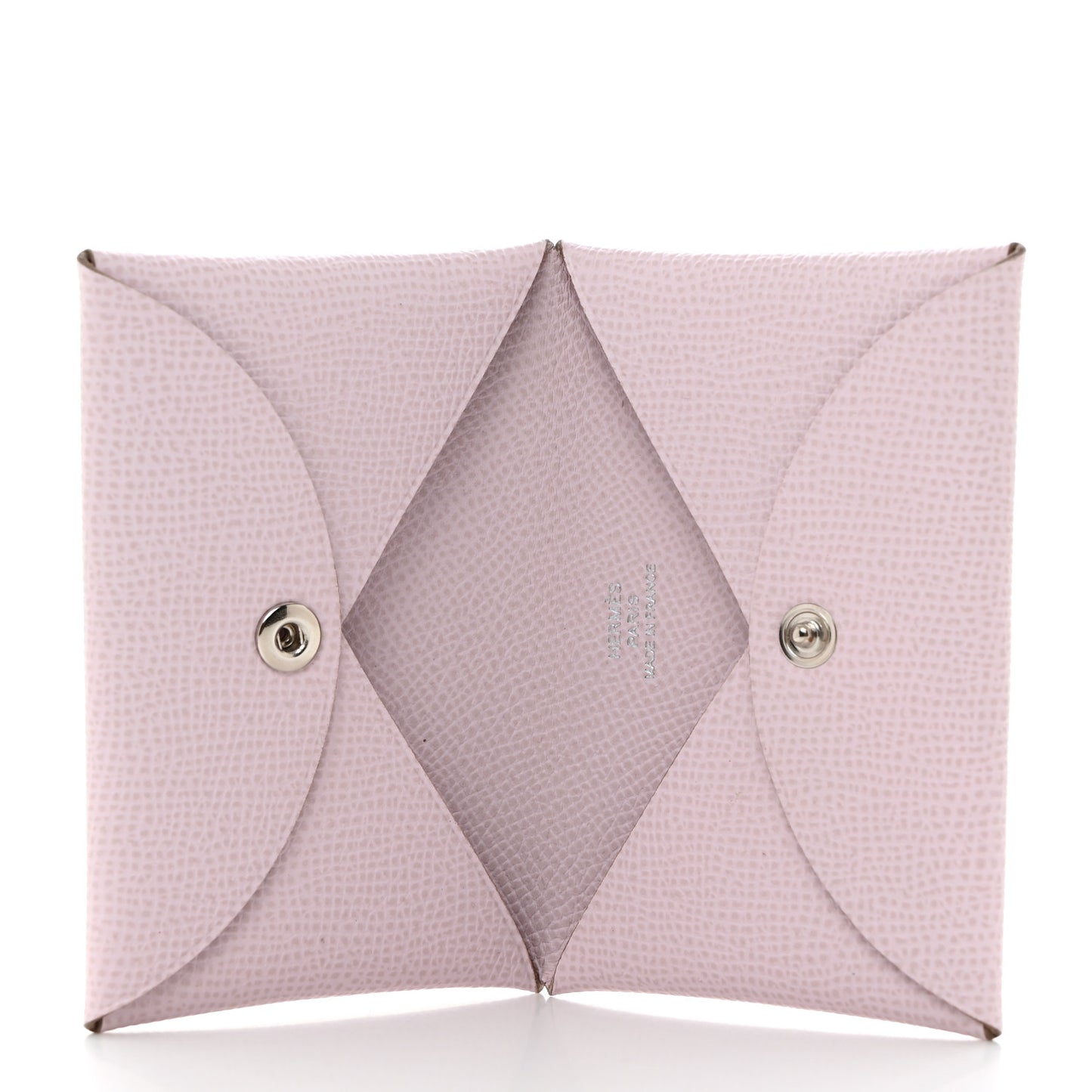 Epsom Calvi Card Case Mauve Pale