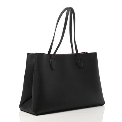 Louis Vuitton Grained Calfskin Lockme Shopper Black 2 of 4