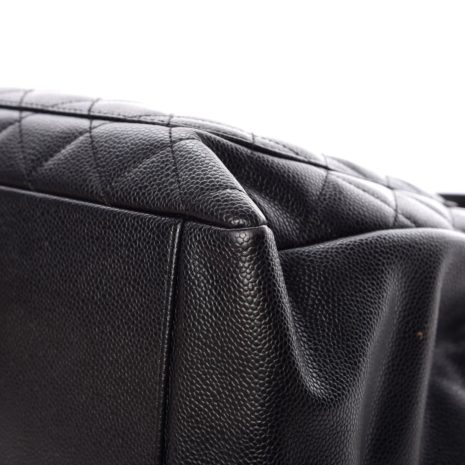 Chanel Caviar Quilted Grand Shopping Tote GST Black 11 of 16