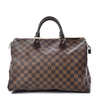 Louis Vuitton Damier Ebene Speedy 35 1 of 10