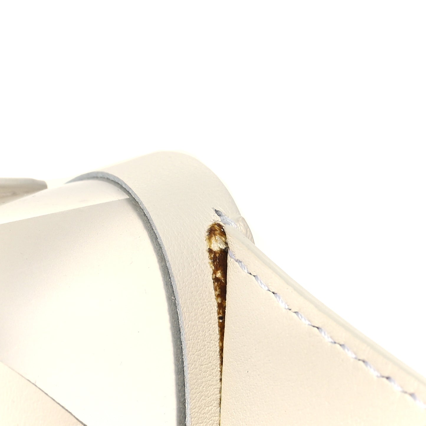 Polyurethane Calfskin Transparent Jeweled Knuckle Satchel Clear White