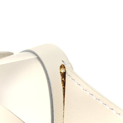 Alexander McQueen Polyurethane Calfskin Transparent Jeweled Knuckle Satchel Clear White 9 of 9