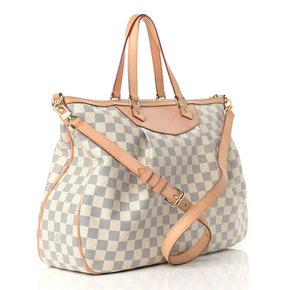 Louis Vuitton Damier Azur Siracusa GM 3 of 18