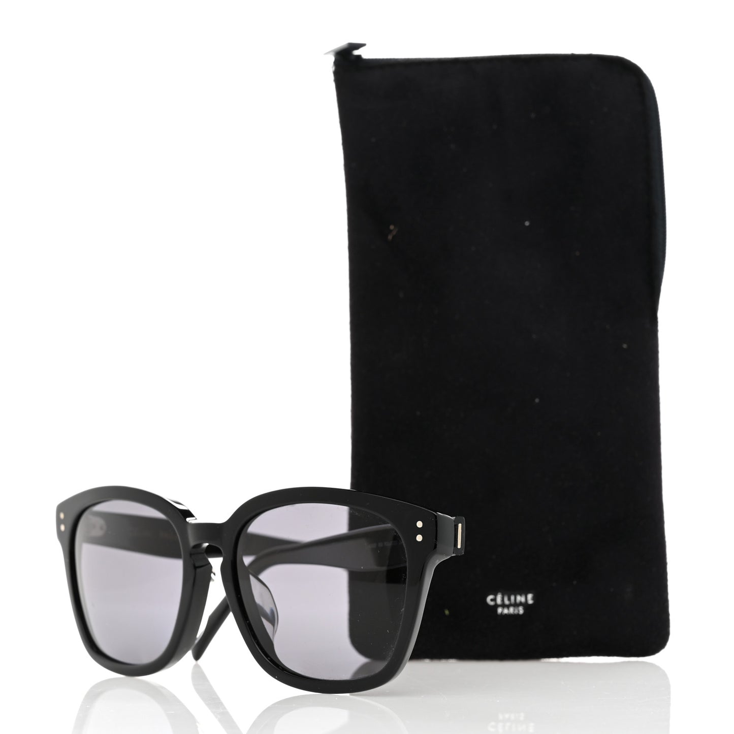 Acetate Sunglasses CL40152F Black