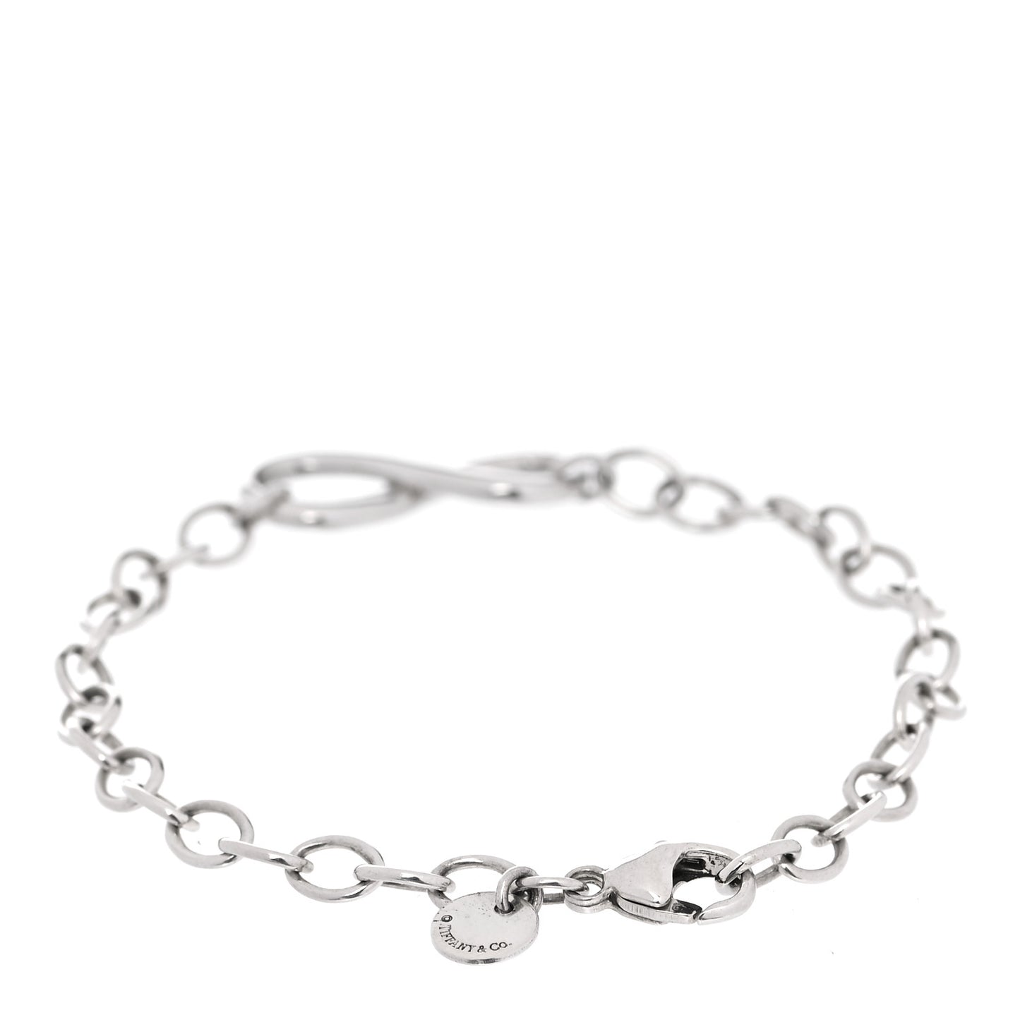 Sterling Silver Infinity Chain Bracelet