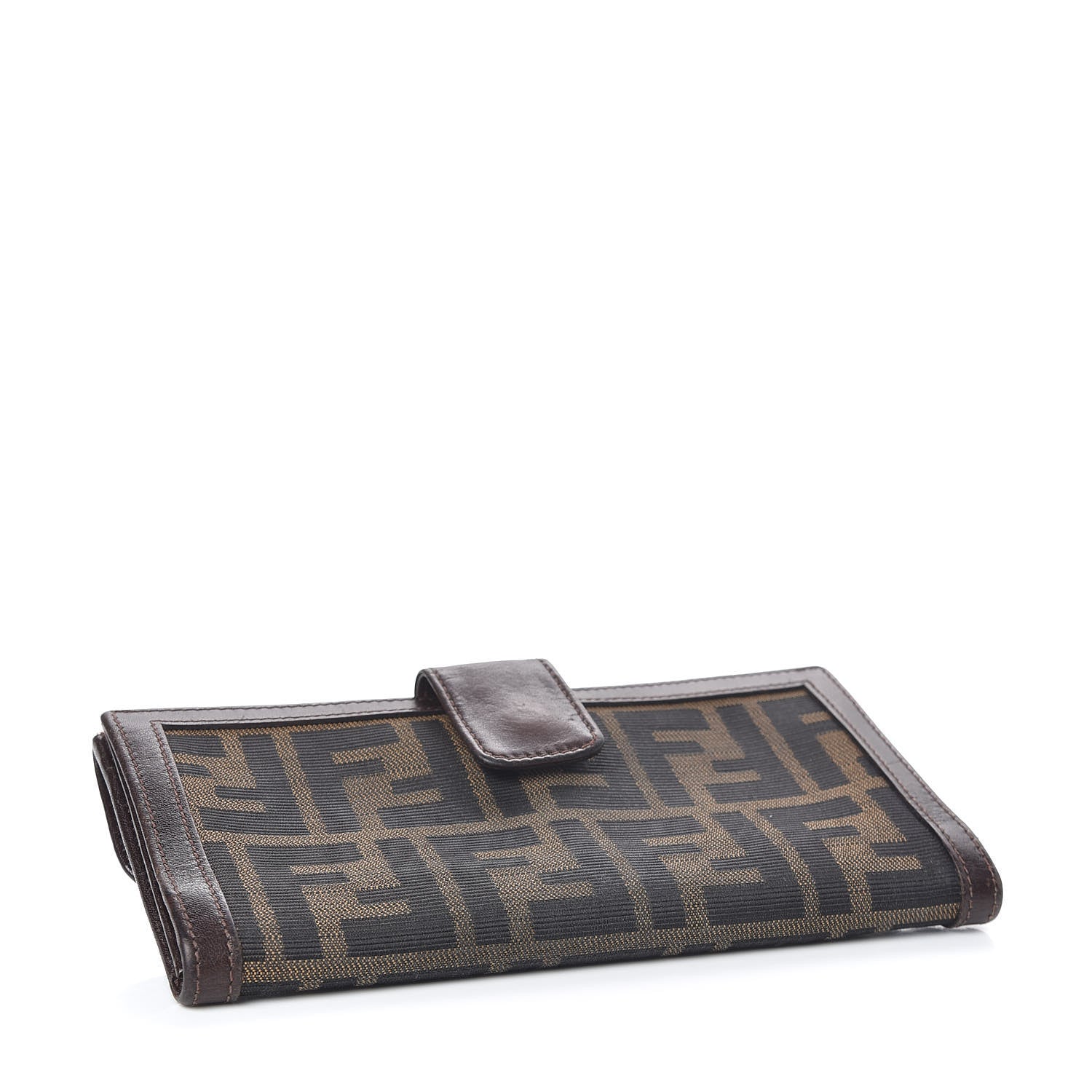 Fendi Zucca Continental Wallet Tobacco 4 of 10