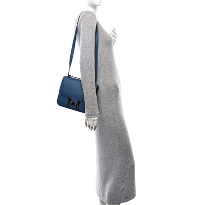 Hermes Epsom Constance Verso 24 Bleu Agate Gris Mouette 2 of 19
