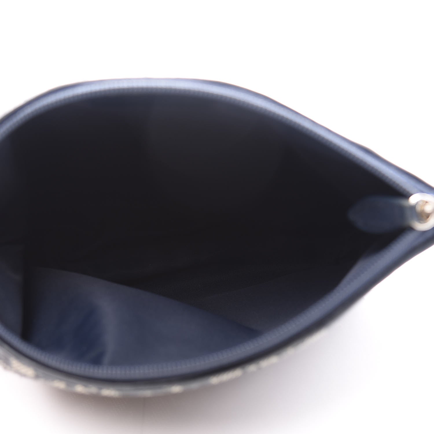 Christian Dior Monogram Cosmetic Case Blue 4 of 8