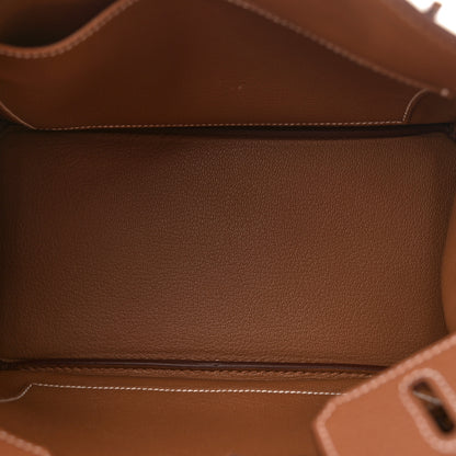 Hermes Togo Birkin 25 Gold 5 of 11