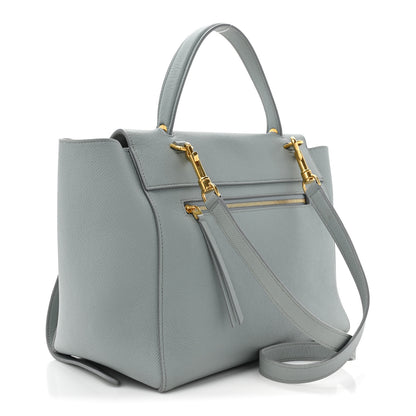 Celine Grained Calfskin Mini Belt Bag Cloud 3 of 17