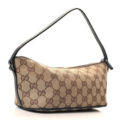 Gucci Monogram Boat Pochette Blue 3 of 10