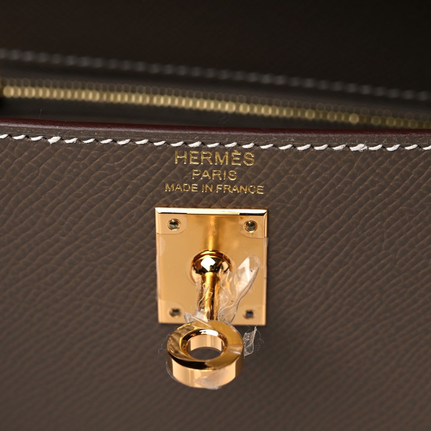 Hermes Epsom Kelly Sellier 25 Etoupe 6 of 10