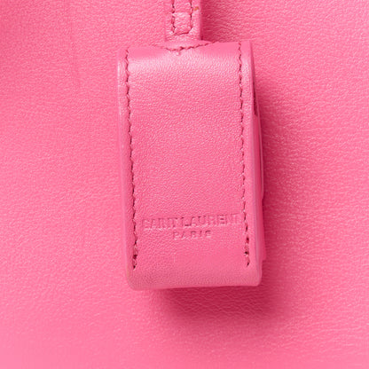 Saint Laurent Calfskin Nano Sac De Jour Lipstick Fuchsia 8 of 11
