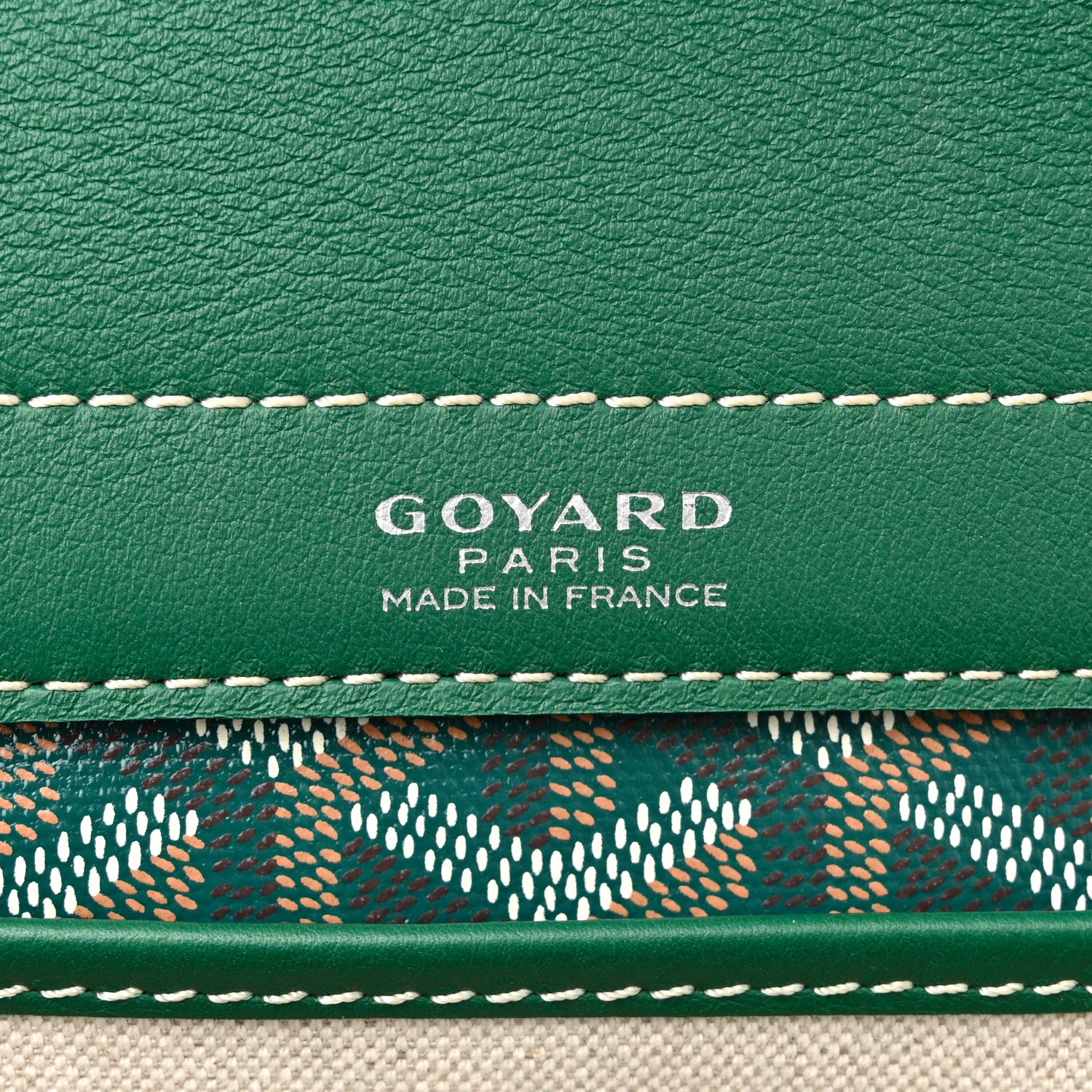 Goyard Goyardine Rouette PM Green 7 of 10