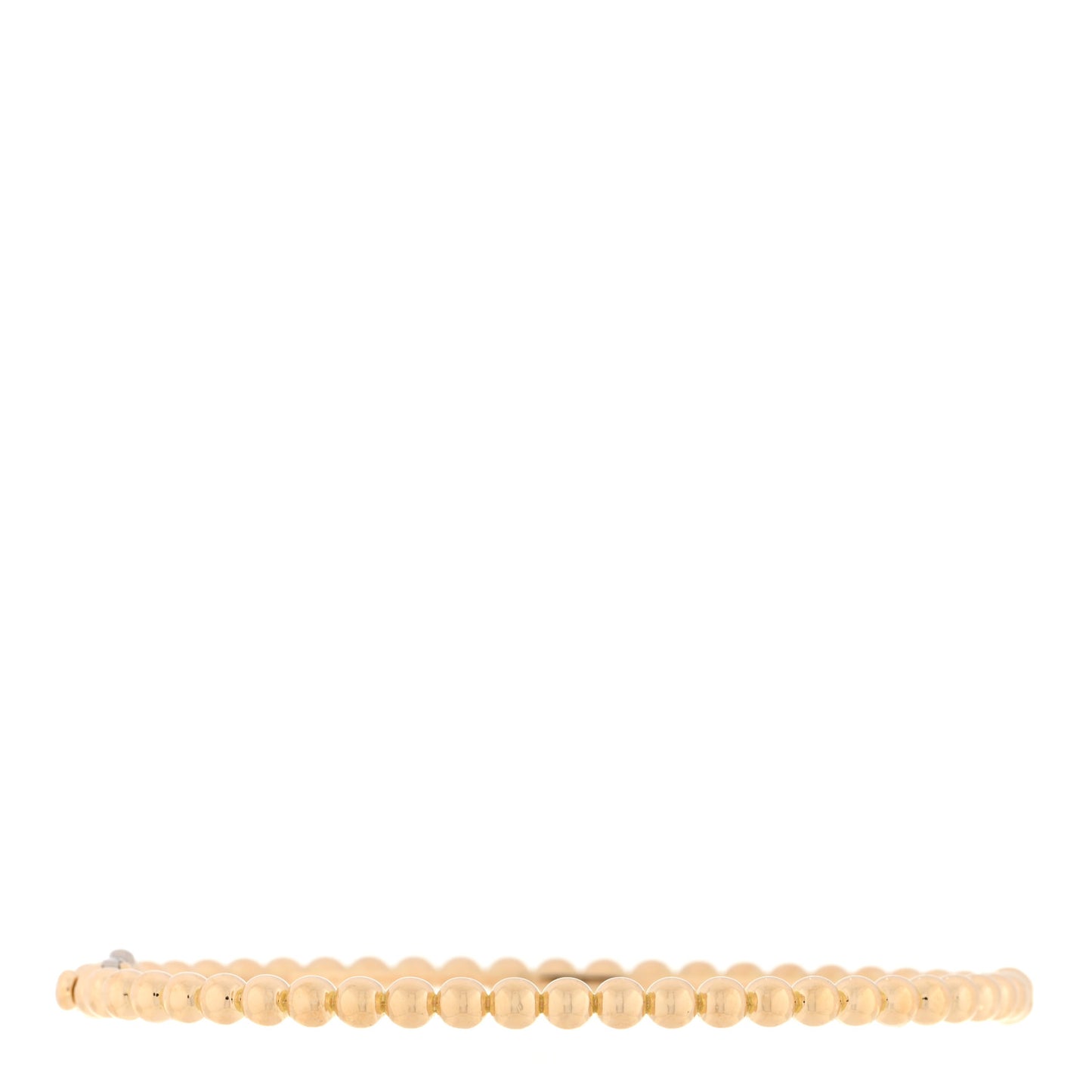 18K Yellow Gold Perlee Pearls of Gold Bracelet S