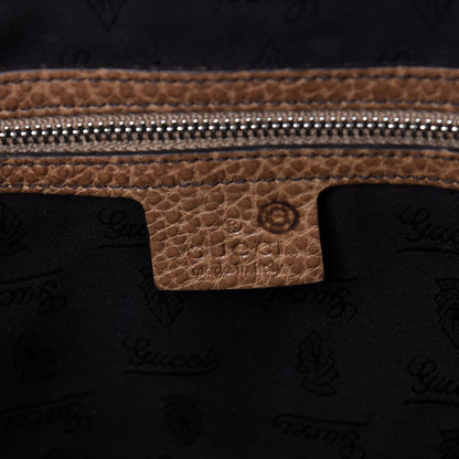 Gucci Monogram Medium Bamboo Bar Tote Brown 7 of 10