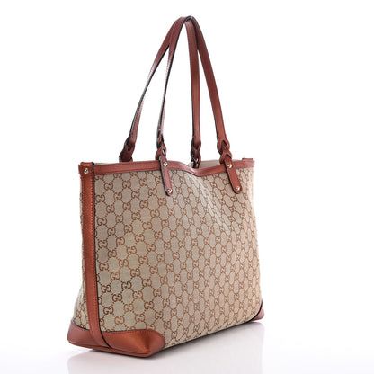 Gucci Monogram Medium Craft Tote Bronze 3 of 10