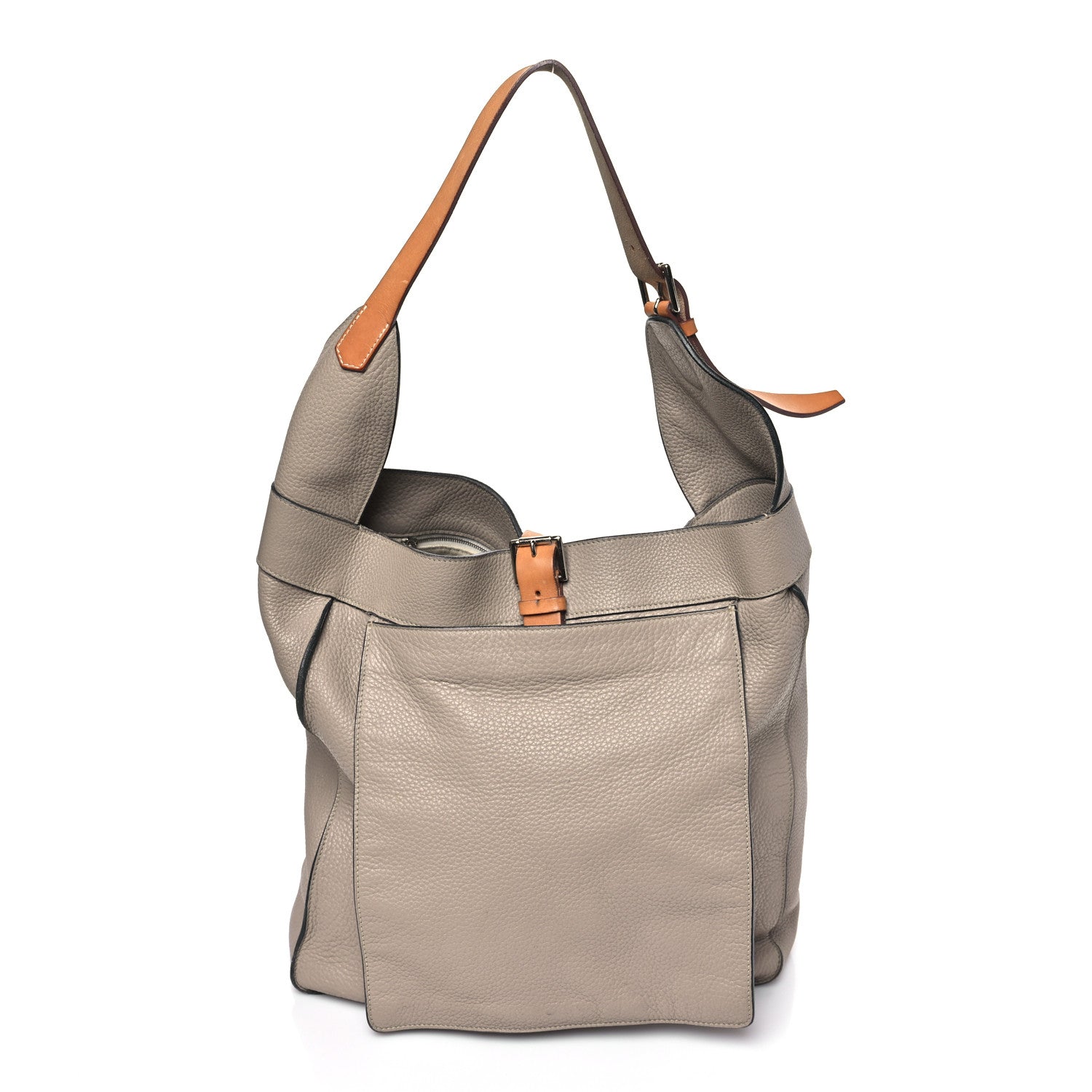 Hermes Taurillon Clemence Marwari GM Gris Tourterelle 1 of 11