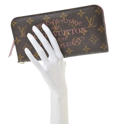 Louis Vuitton Monogram Articles de Voyage Ikat Insolite Wallet Rose Velours 2 of 7