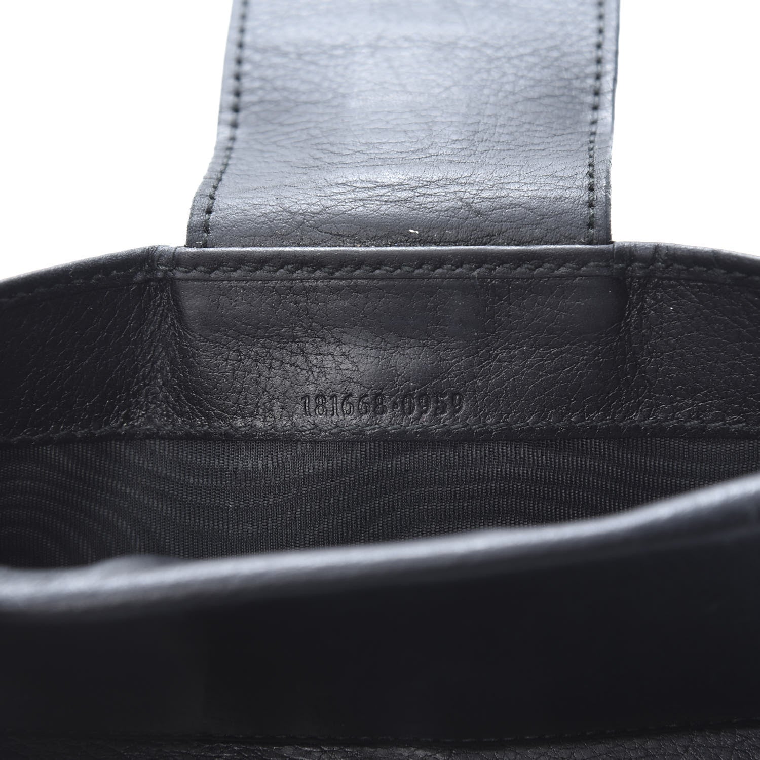 Gucci Guccissima Ladies Web Long Wallet Black 7 of 10