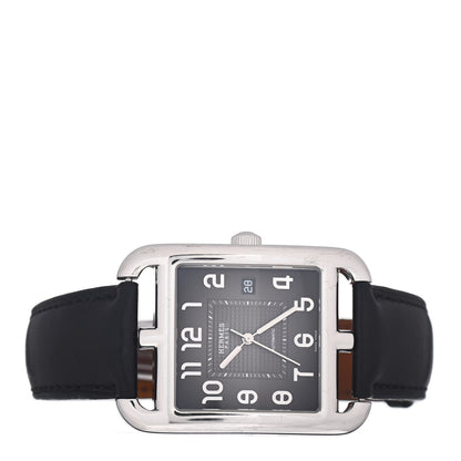 Hermes Stainless Steel Barenia 36mm Cape Cod Automatic Watch Noir 2 of 5