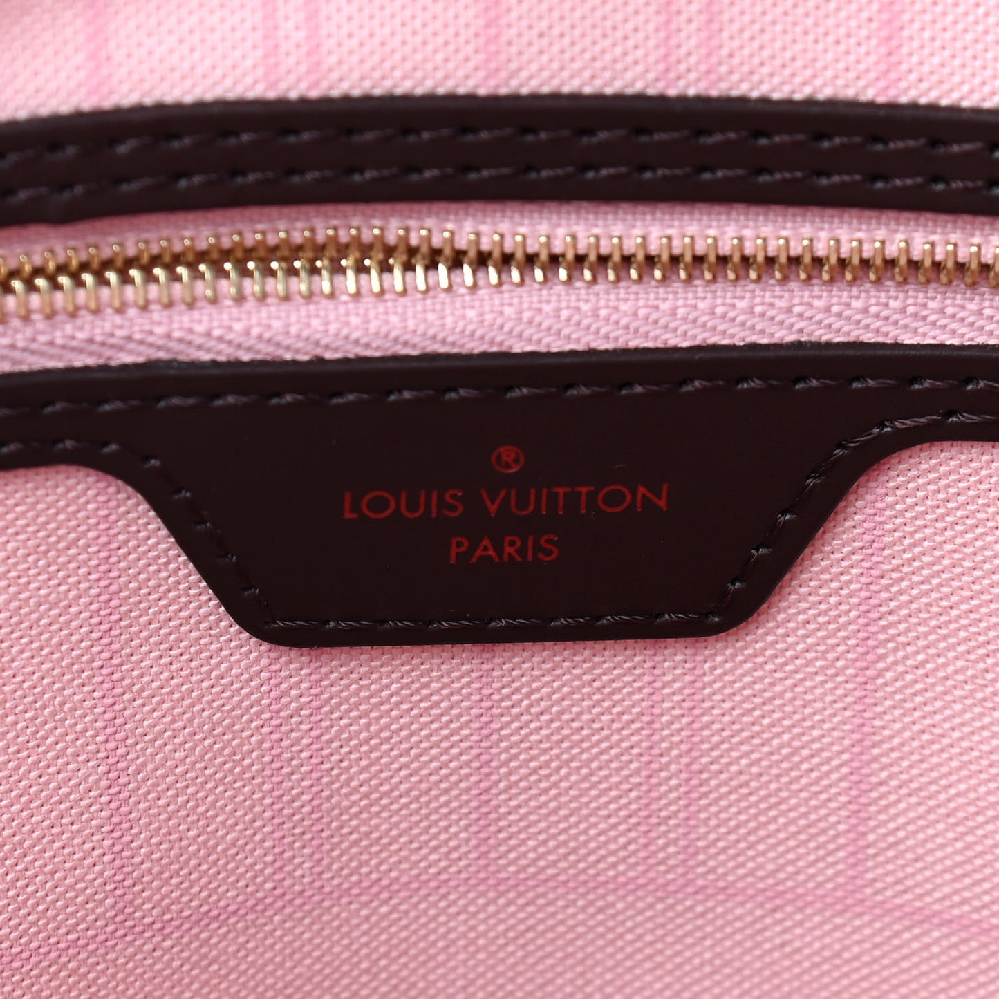 Damier Ebene Neo Neverfull MM Rose Ballerine