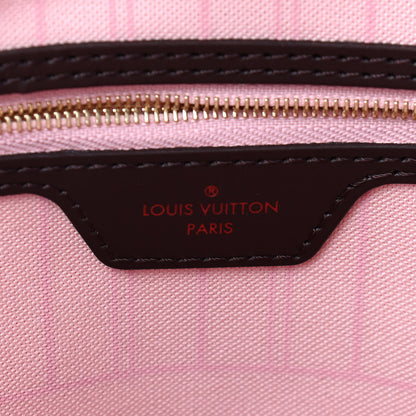 Louis Vuitton Damier Ebene Neo Neverfull MM Rose Ballerine 7 of 12