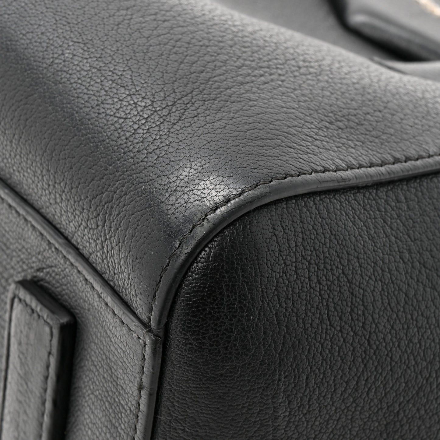 Sugar Goatskin Small Antigona Black