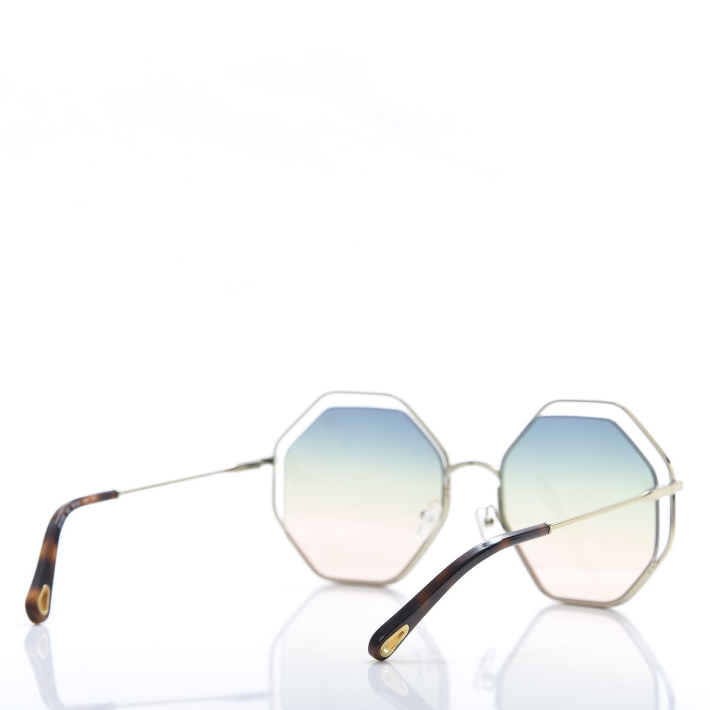 Poppy Geometric Sunglasses CE132S Havana Brown