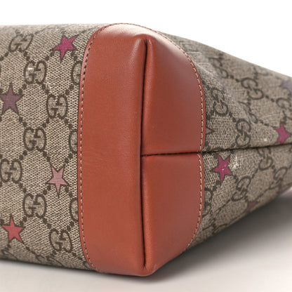 Gucci GG Supreme Stars Small Tote Pink 10 of 11