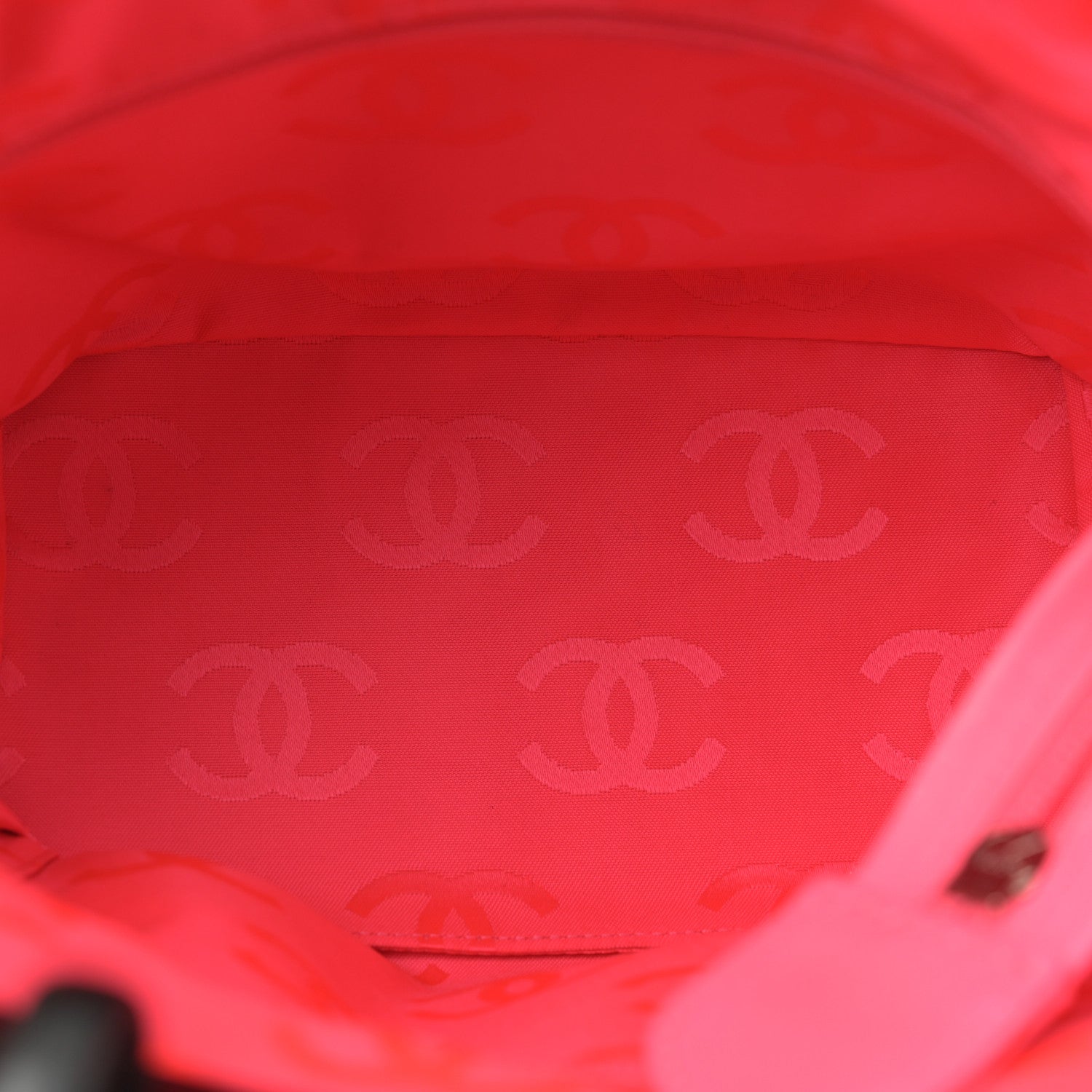 Chanel Calfskin Quilted Medium Cambon Tote Black White 5 of 10