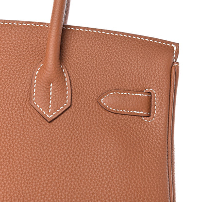 Hermes Togo Birkin 30 Gold 27 of 32