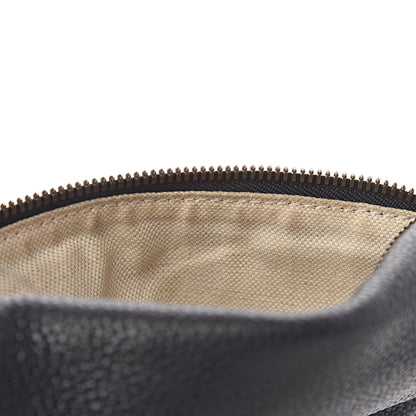 Gucci Grained Calfskin Small Logo Belt Bag Black 8 of 11
