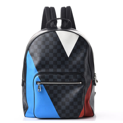 Louis Vuitton Damier Cobalt Latitude America's Cup Regatta Josh Backpack 1 of 12