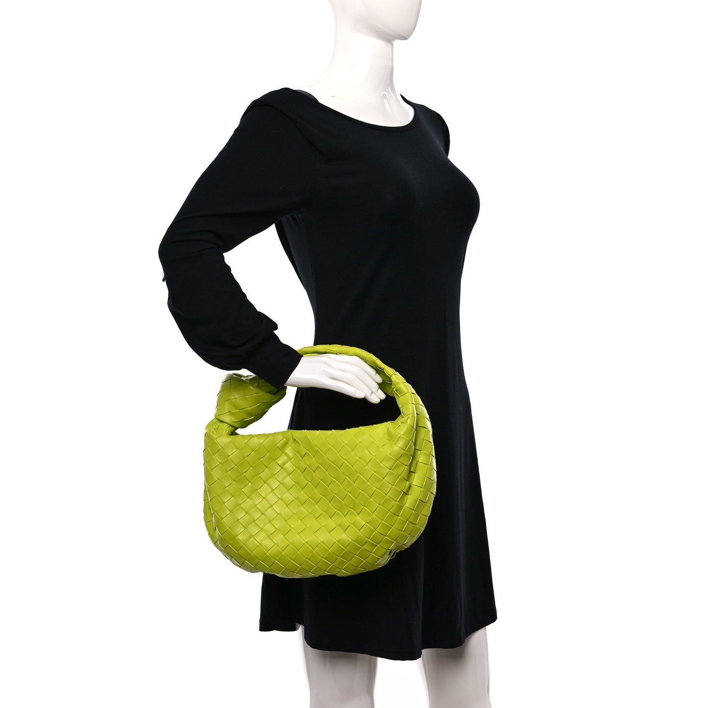 Nappa Intrecciato Teen Jodie Hobo Jodie Kiwi