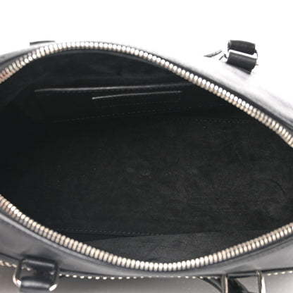 Saint Laurent Calfskin Studded Classic Duffle 6 Black 5 of 10