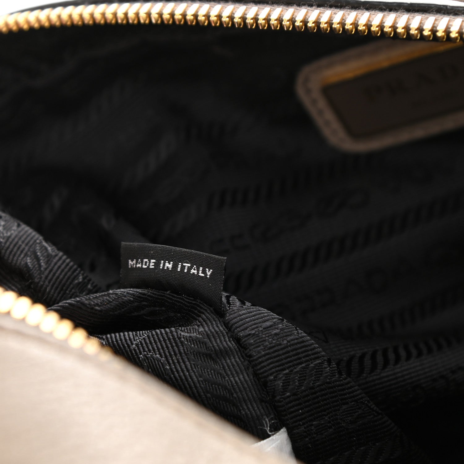 Prada Vitello Daino Medium Double Zip Shoulder Bag Argilla 10 of 14