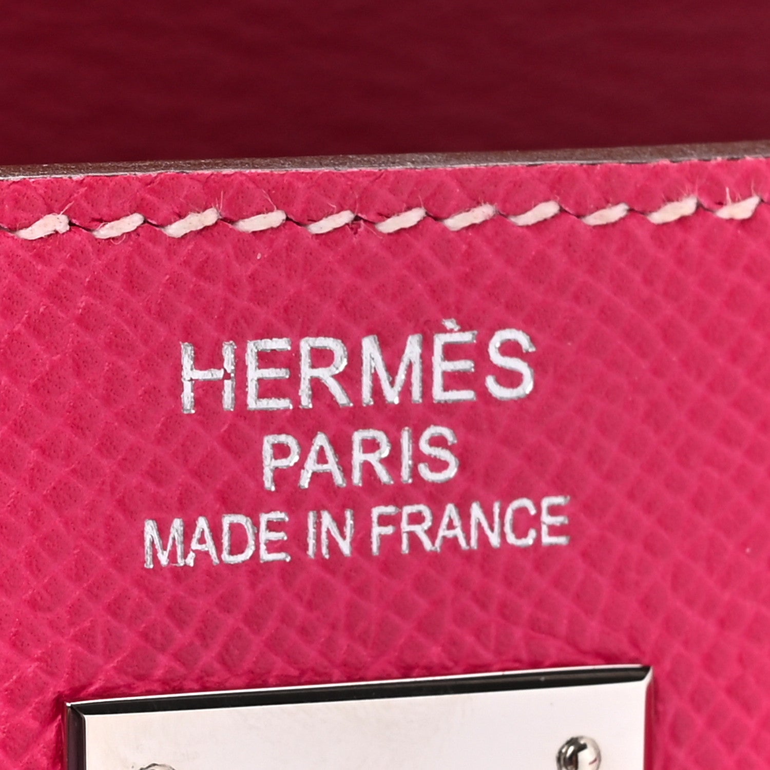 Hermes Epsom Candy Kelly Retourne 35 Rose Tyrien Tosca 6 of 14