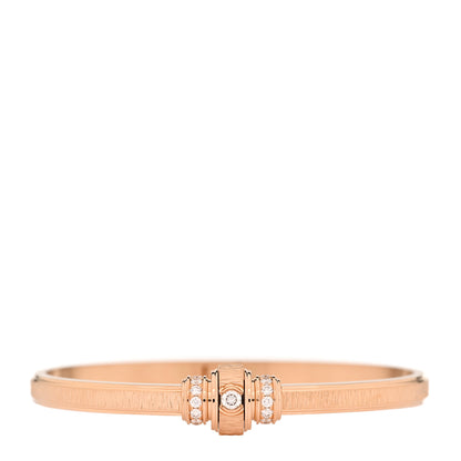 Piaget 18K Rose Gold Diamond Possession Decor Palace Bangle Bracelet 1 of 4