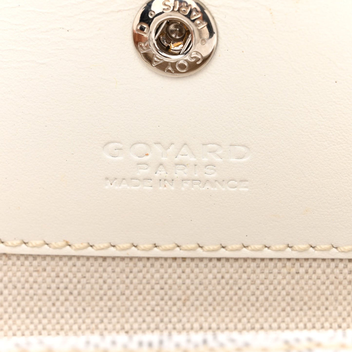 Goyardine Saint Louis PM White