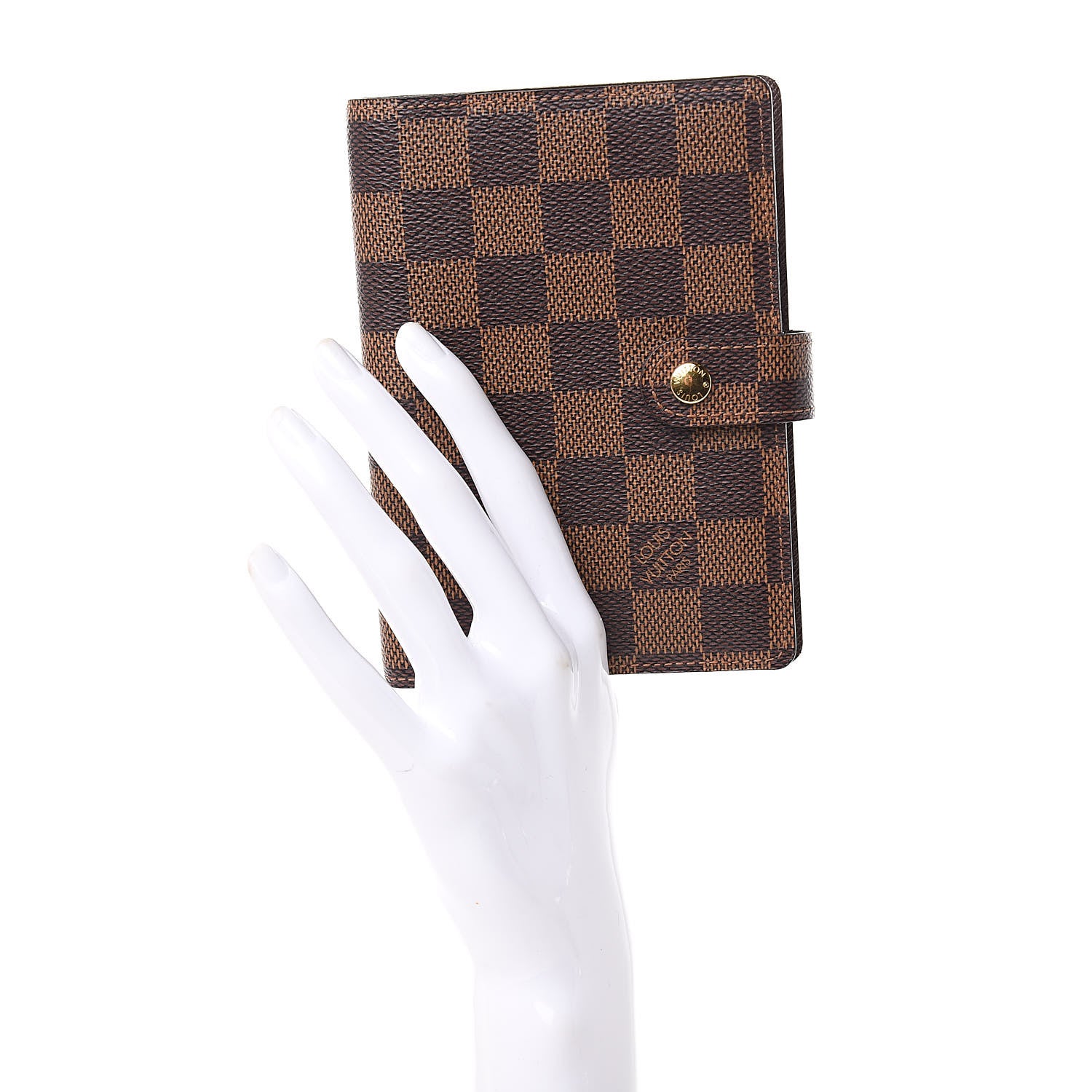 Louis Vuitton Damier Ebene Small Ring Agenda Cover 2 of 6