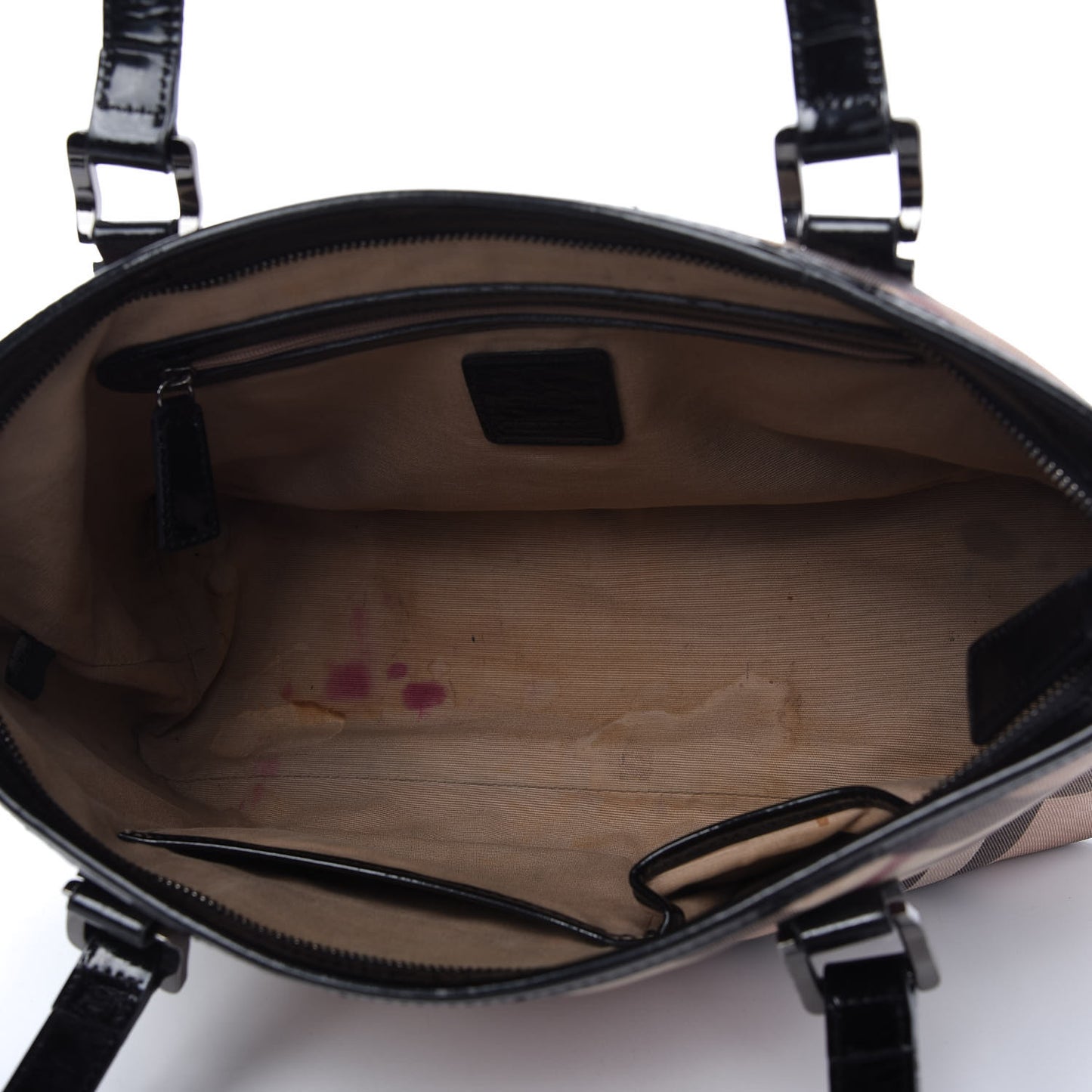 Supernova Check Regent Tote Black