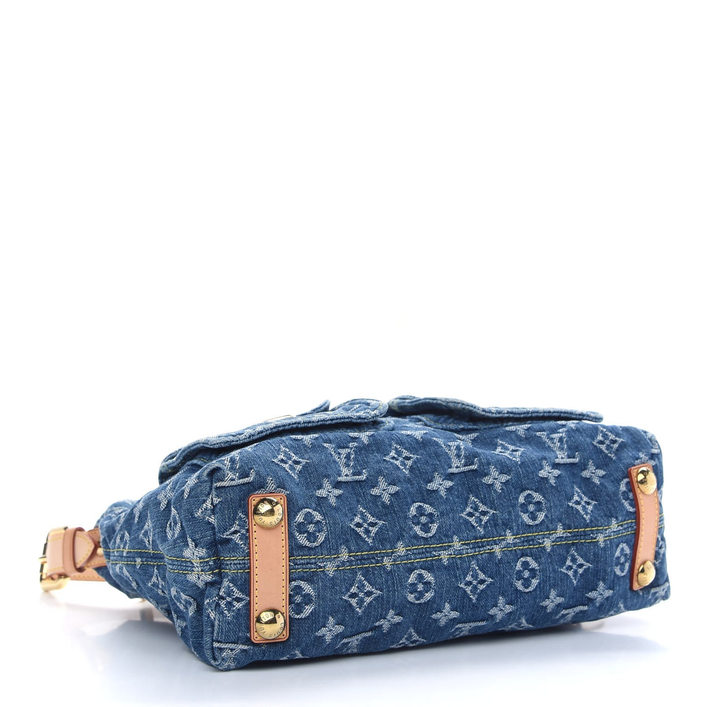 Monogram Denim Baggy PM Blue
