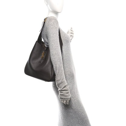 Saint Laurent Supple Calfskin Large Le 5 A 7 Soft Hobo Chocolate 2 of 10