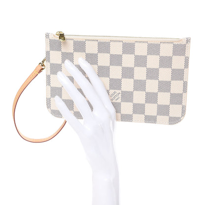 Louis Vuitton Damier Azur Neverfull PM Pochette 2 of 6
