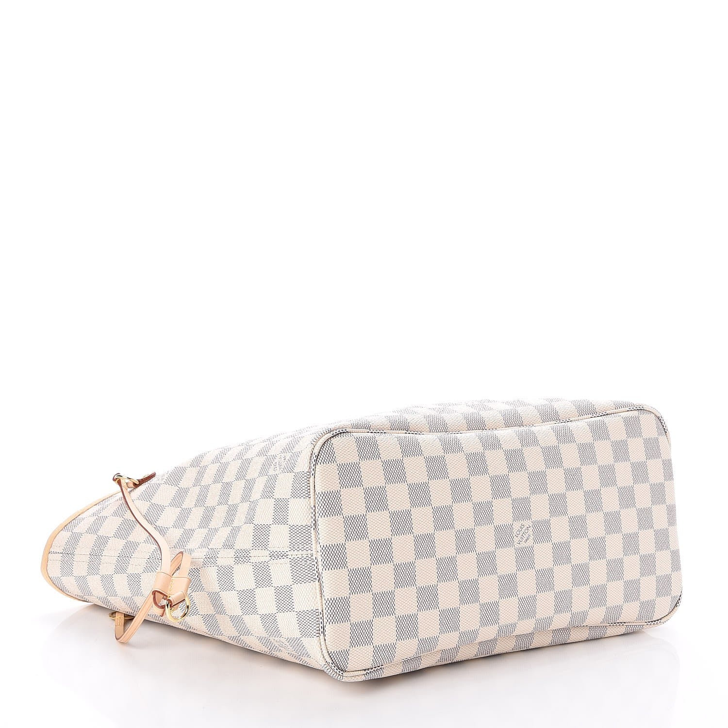 Louis Vuitton Damier Azur Neo Neverfull MM Rose Ballerine 4 of 7