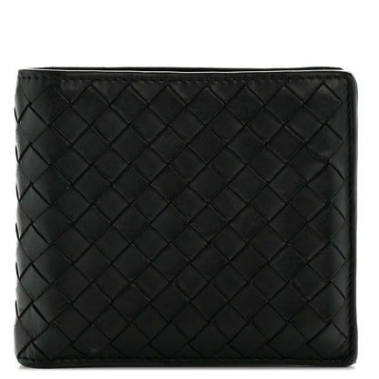 Bottega Veneta Nappa Intrecciato Bi-Fold Wallet Black 1 of 12