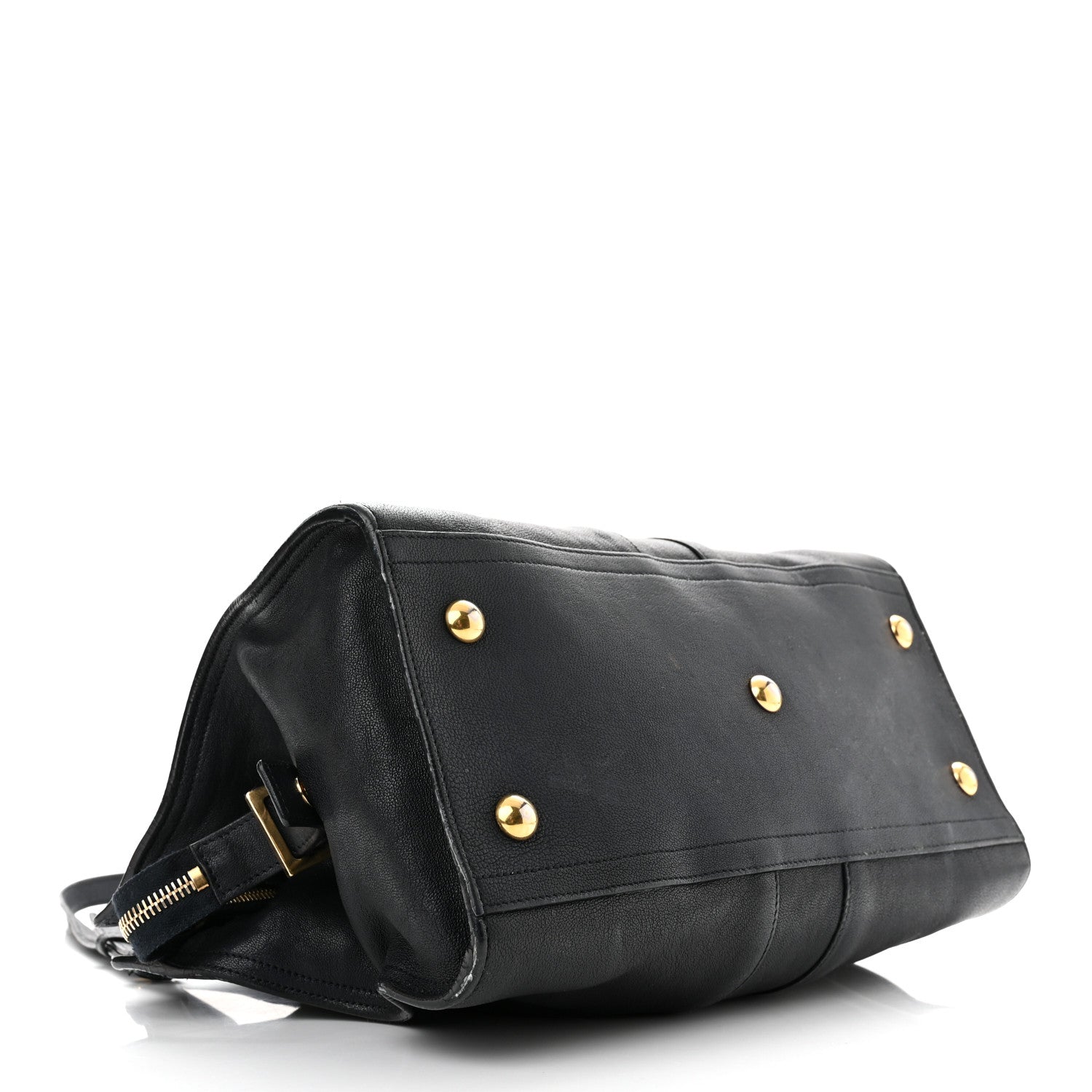 Saint Laurent Sheepskin Small Cabas ChYc Navy 3 of 15