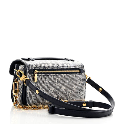 Louis Vuitton Monoglam Pochette Metis East West Blue 3 of 9